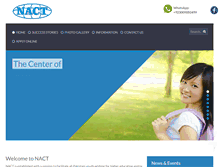 Tablet Screenshot of nactpk.com